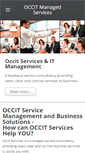 Mobile Screenshot of occit.com.au
